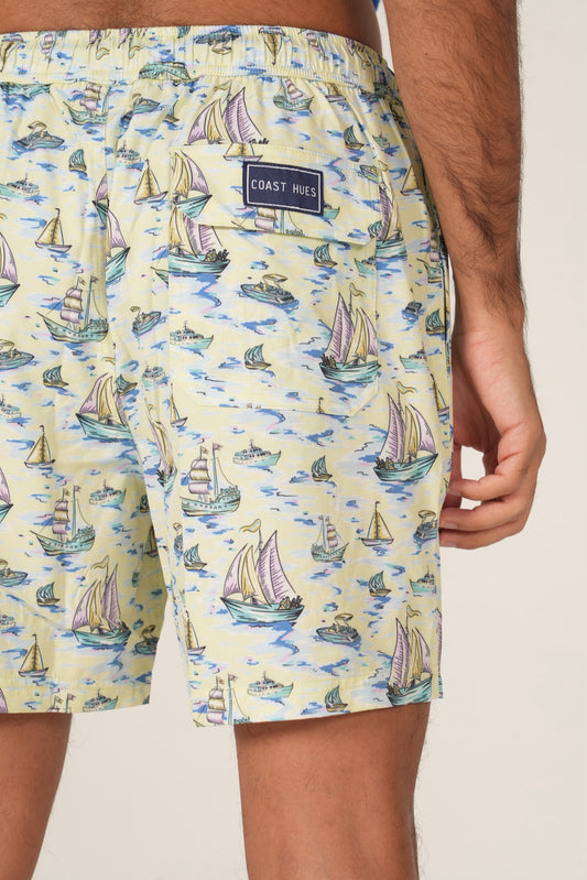 Men's Sailors Sketch Shorts